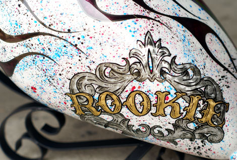  Rookie【ルーキー】 Factory：新潟県新潟市江南区酒屋町341-1 Tel＆Fax：025-280-2642 代表 増田友和 Works ルーキーでは下記の様な業務を行っております。 ＭｏｔｏｒＣｙｃｌｅ【２輪】 ペイント・板金・カスタム・ワンオフパーツ作成 　　 ＣＡＲ【４輪】 板金・ペイント・修理全般・エアロパーツの調色/ペイント/取り付け Access Map 大きな地図で見る…[Posted at 11/03/07]